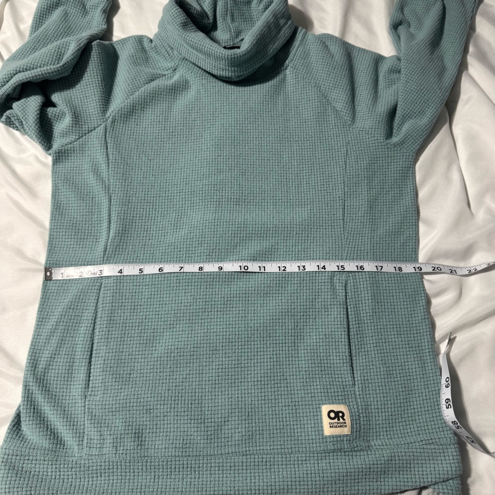 Outdoor Research Trail Mix Cowl Pullover – Sage Green – Size Medium - Picture 10 of 14